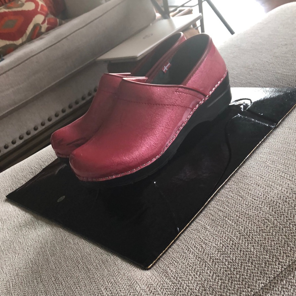 Pink Printed Clogs - image 1